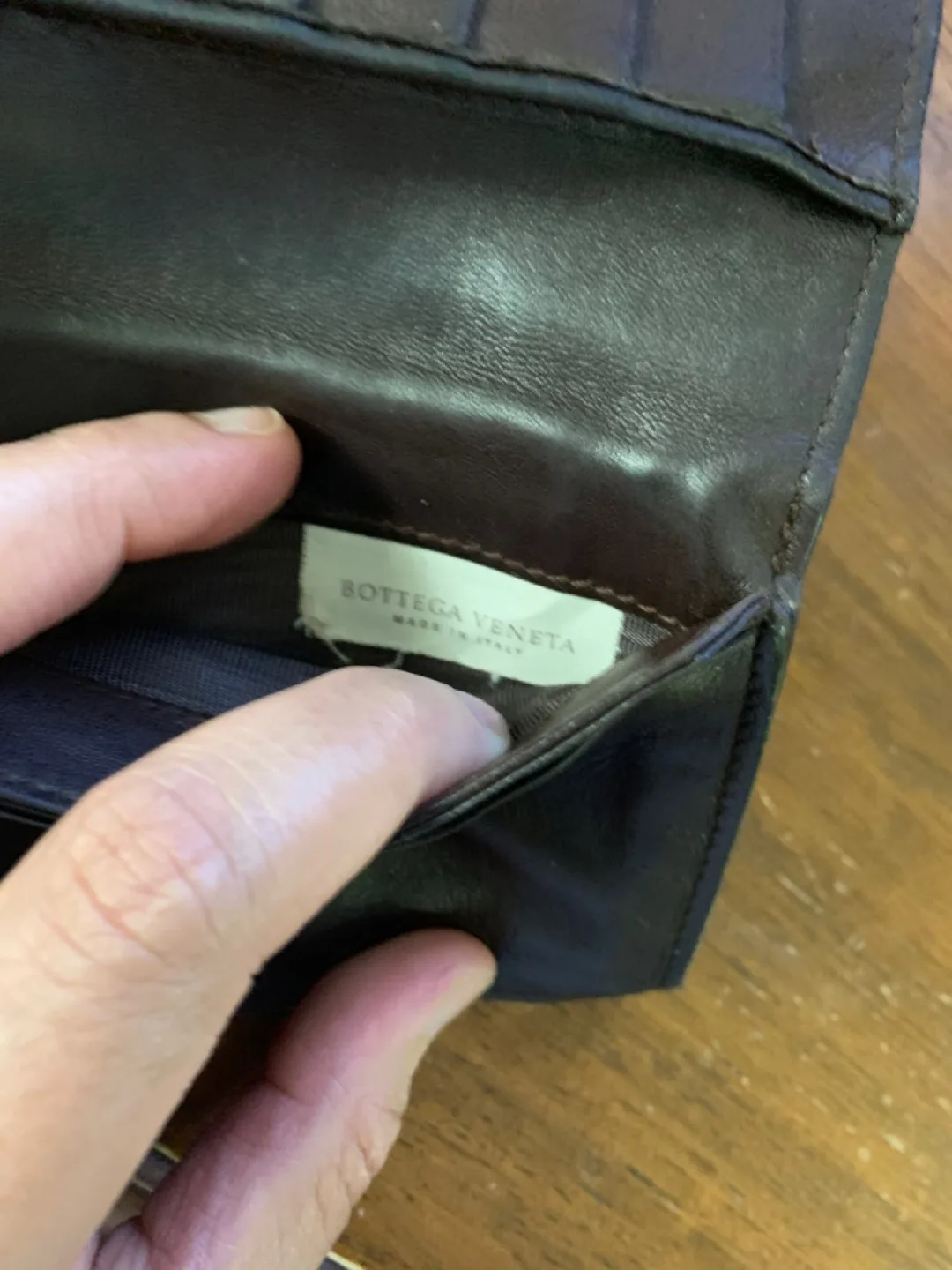 Bottega Veneta Leather Wallet image indicator(3)