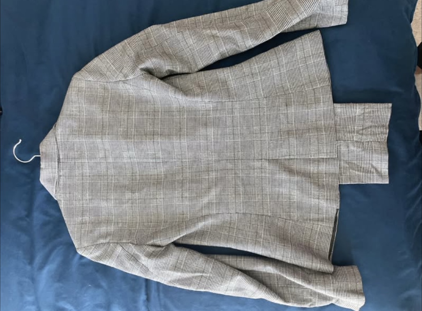 Zara Grey Plaid Blazer Pant Suit - photo 2