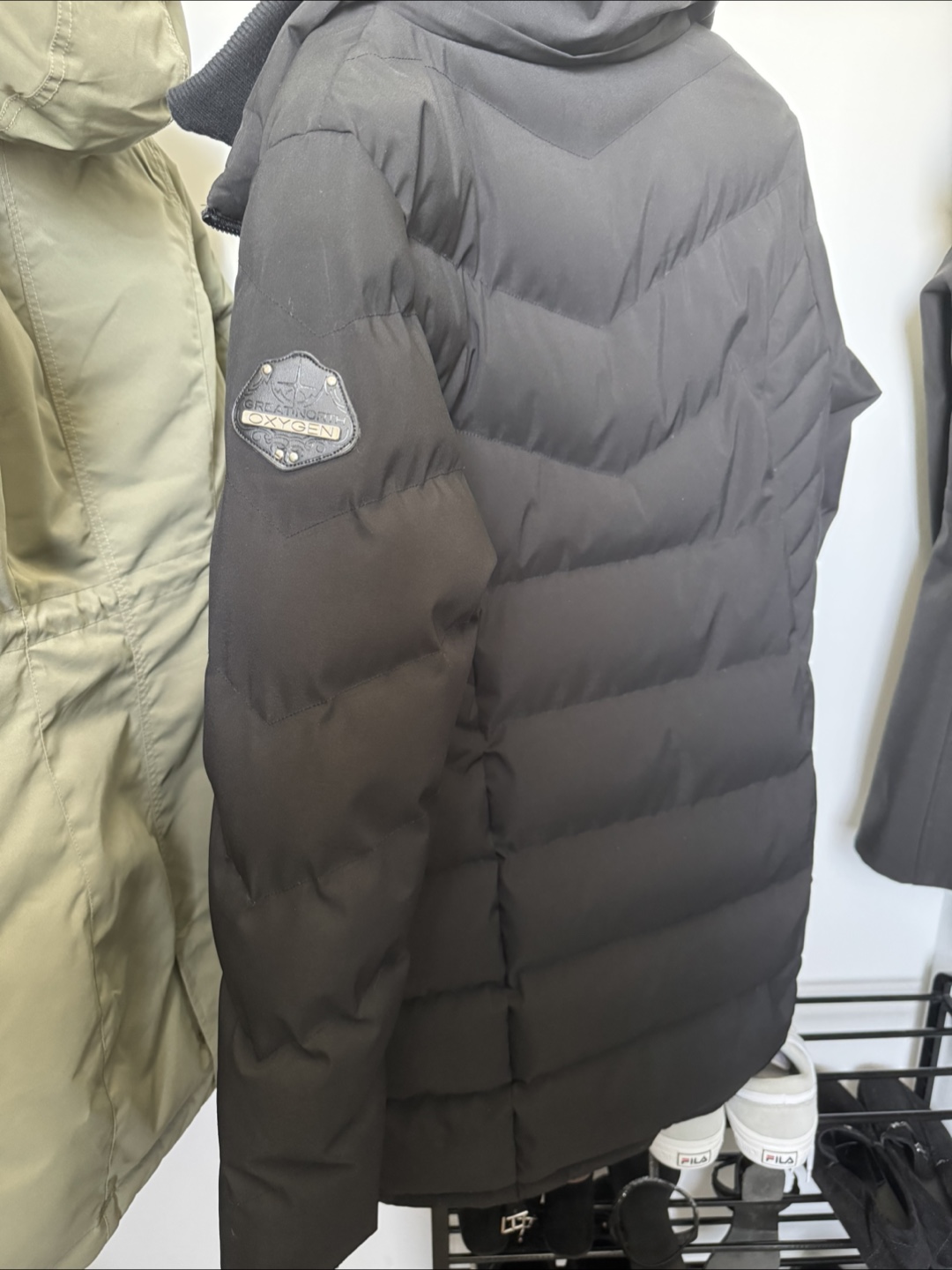 Women's Black Croyden Down-Filled Puffer Coat