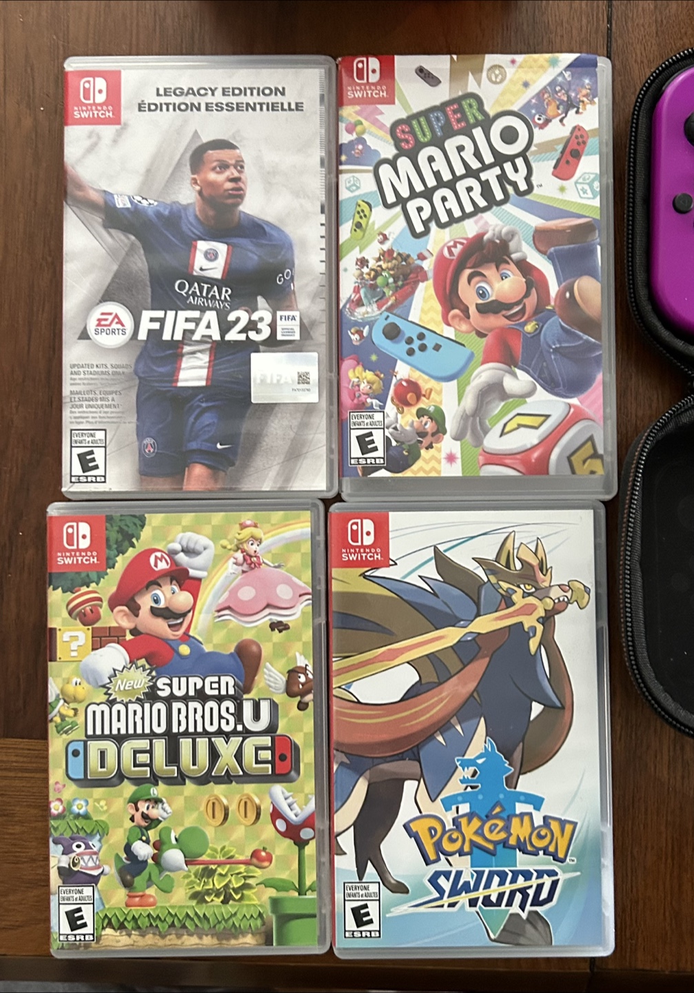 Nintendo Switch Bundle -  Joy-Cons, Games & Case - photo 2