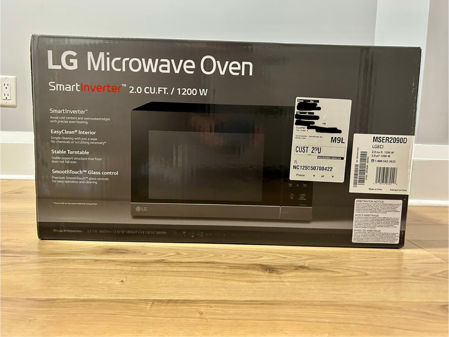 LG Microwave - Stainless Steel - photo 3