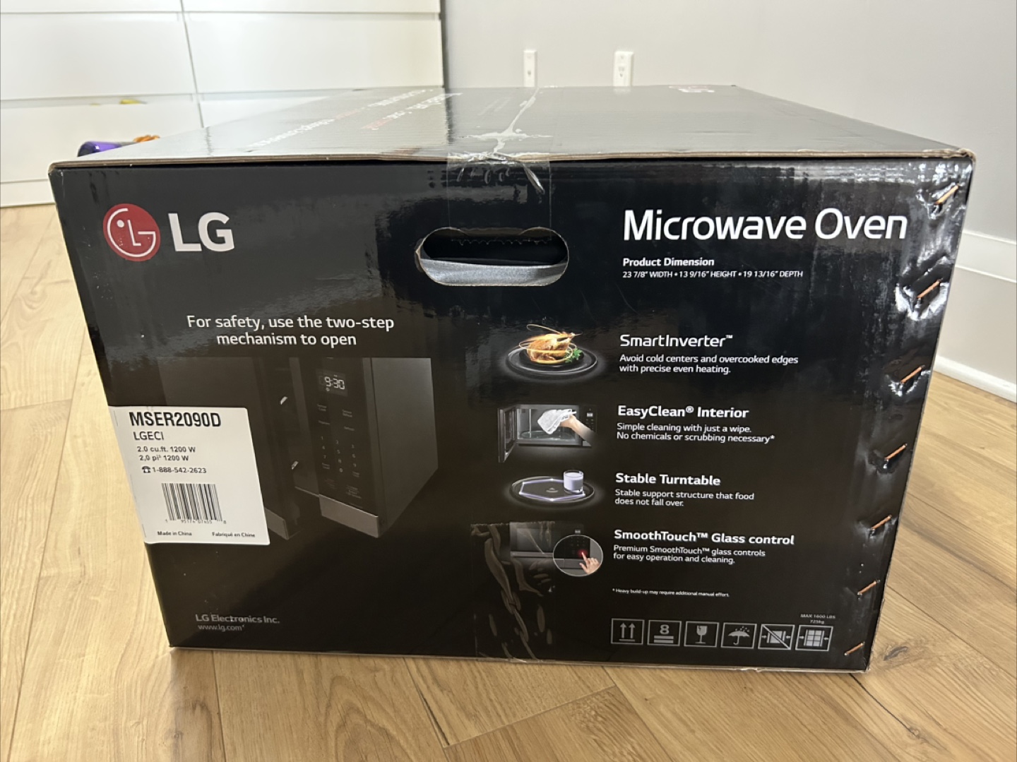 LG Microwave - Stainless Steel - photo 2