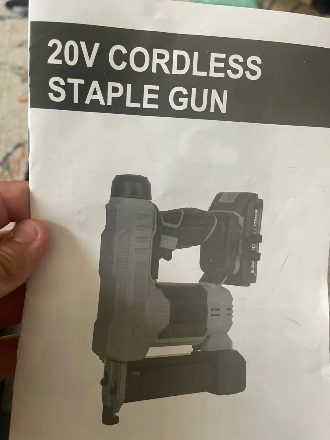 WerkTough 20V Cordless Nail Gun image indicator(6)