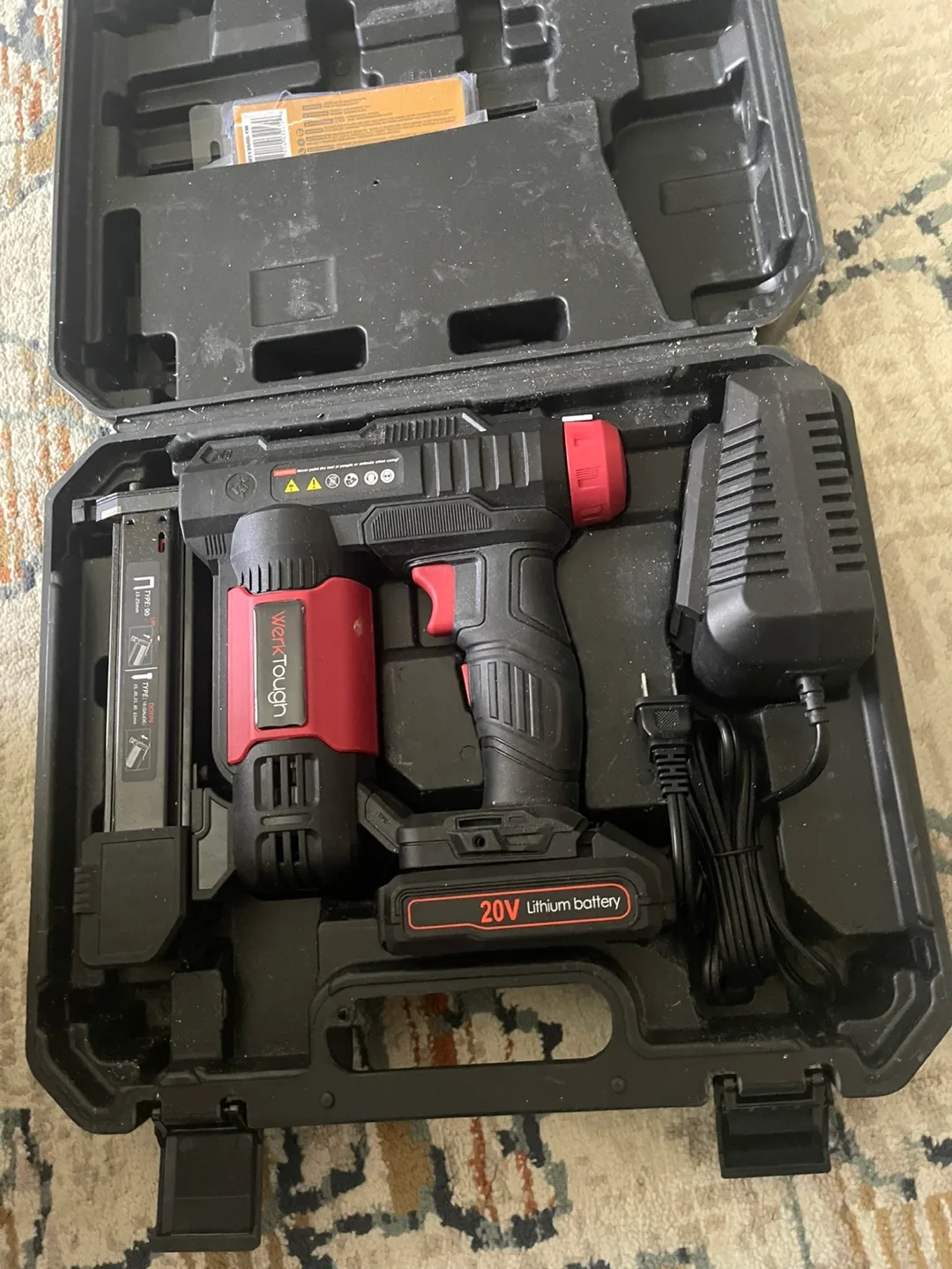 WerkTough 20V Cordless Nail Gun image indicator(5)