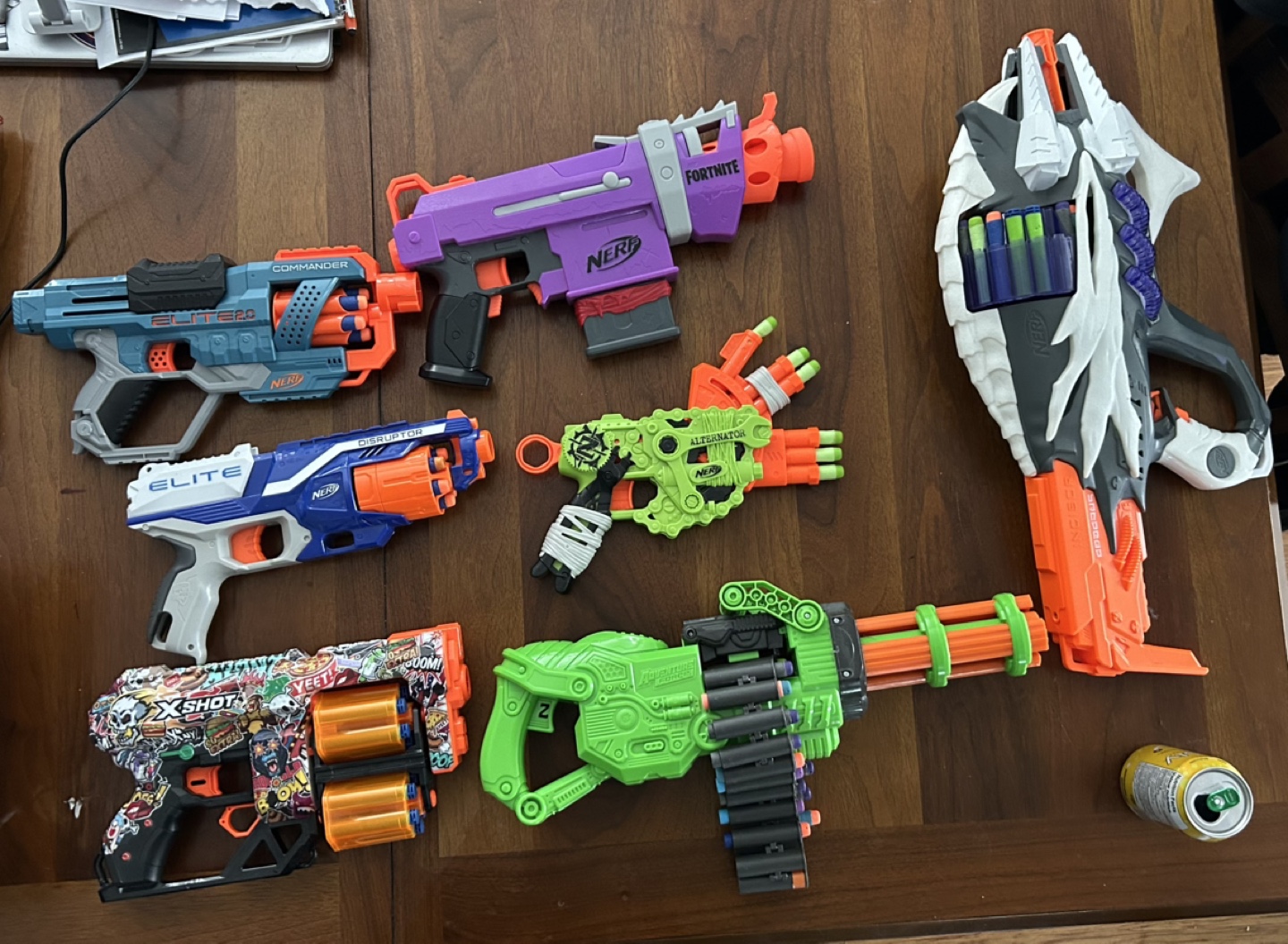 Nerf and X-Shot Toy Blasters - Bundle of 6