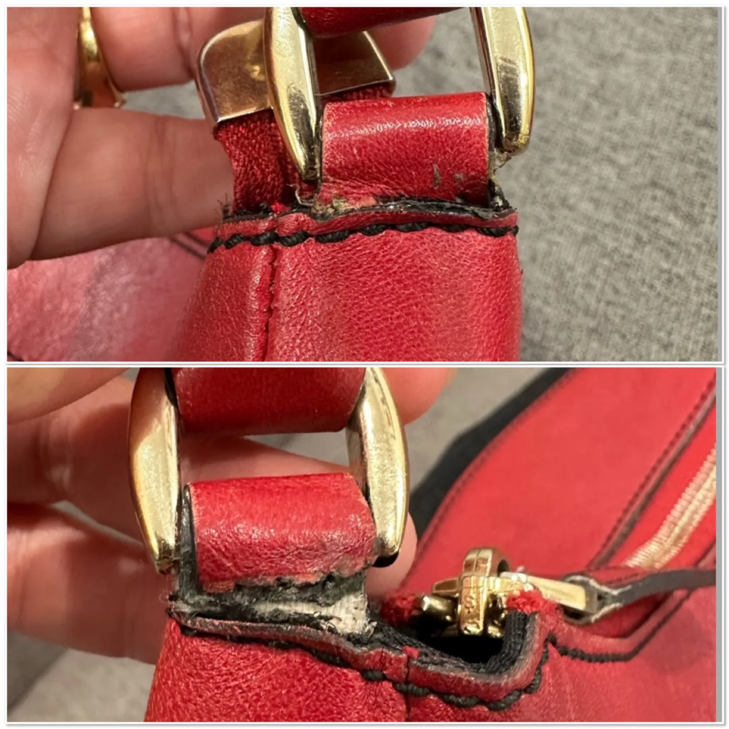 Authentic Gucci (Reworked)  Canvas Abbey Hobo Shoulder Bag image indicator(9)