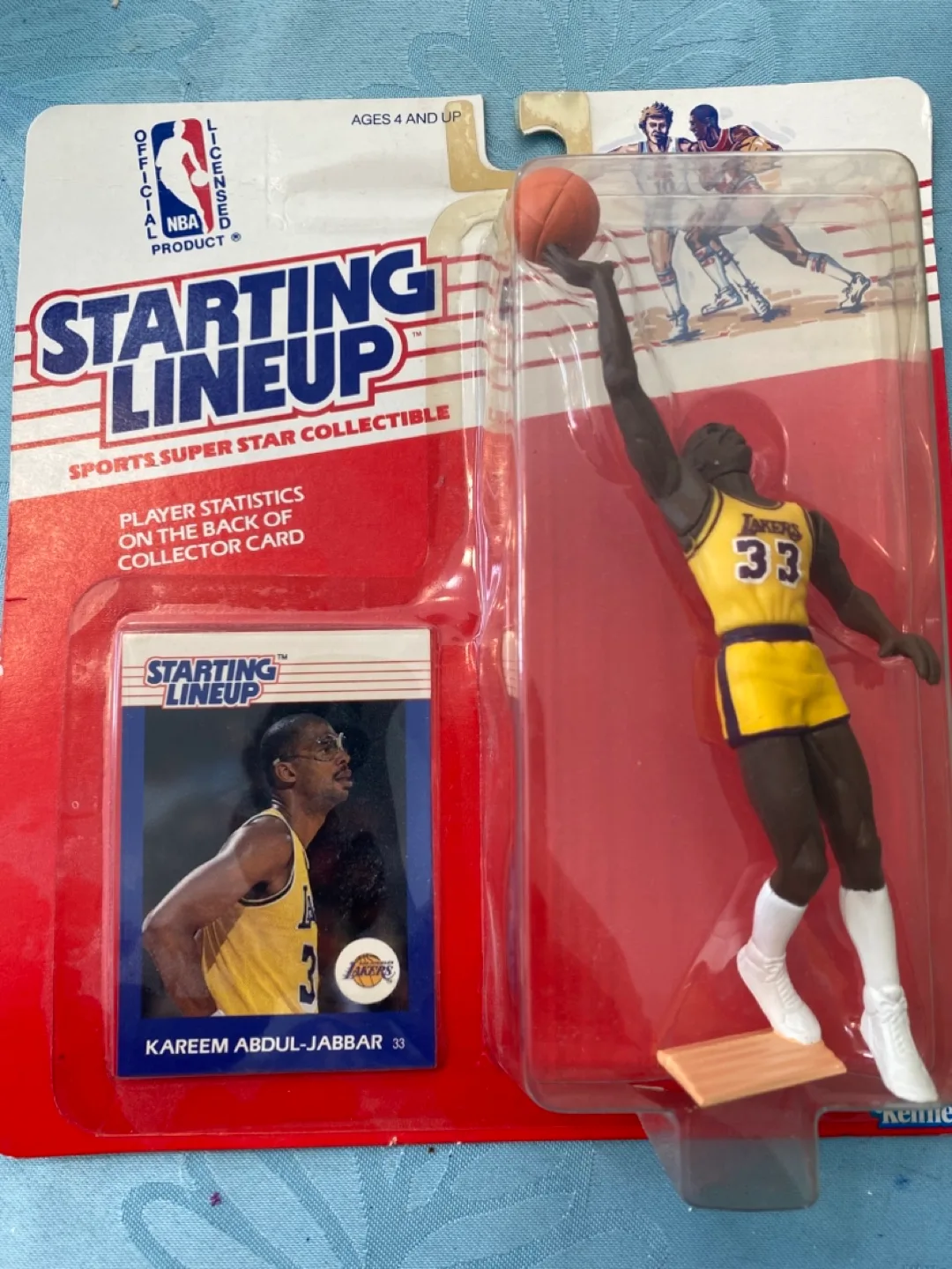 Vintage Kareem Abdul-Jabbar Starting Lineup Figure