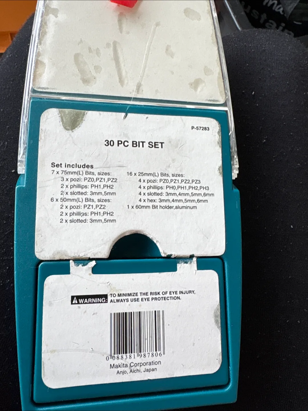 Makita 30-Piece Bit Set P-57283 image indicator(2)