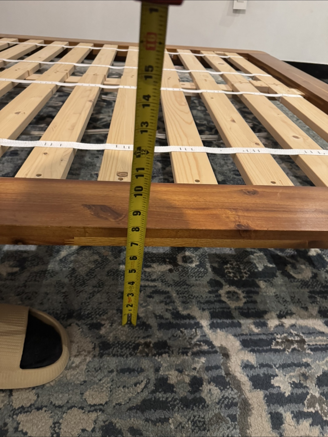 CB2 Queen Upholstered Platform Bed Frame - photo 5