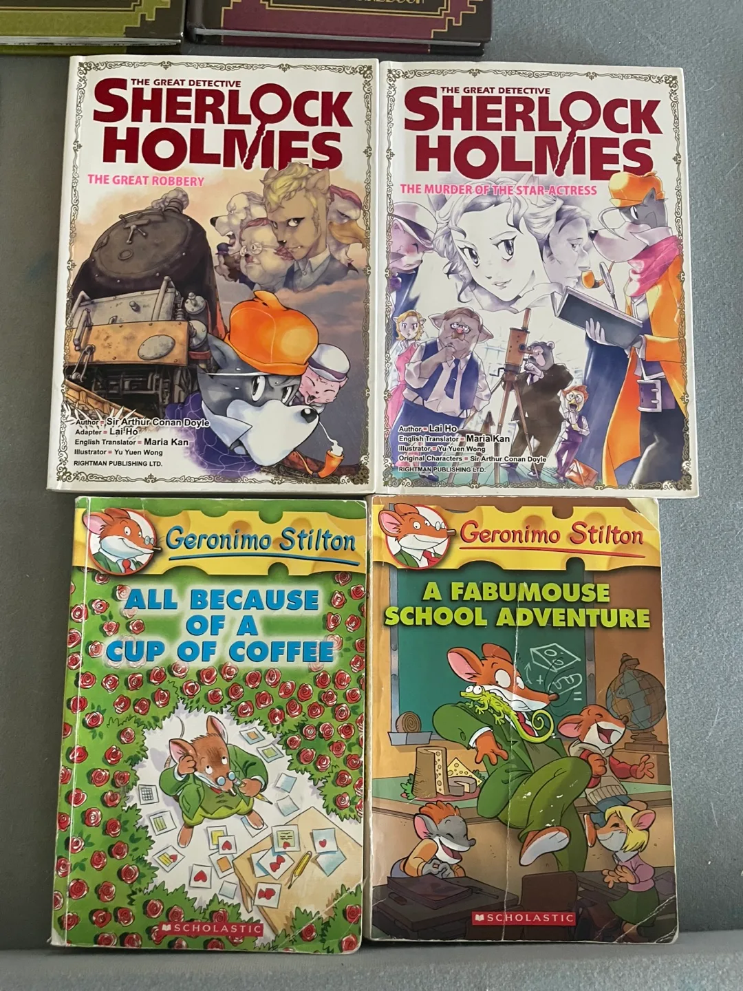 Sherlock Holmes & Geronimo Stilton  Books thumbnail
