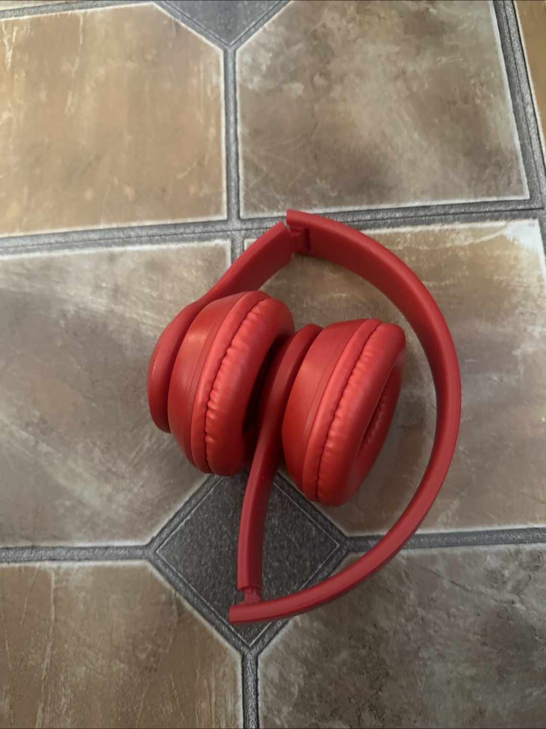 Red Headphones #freecycle