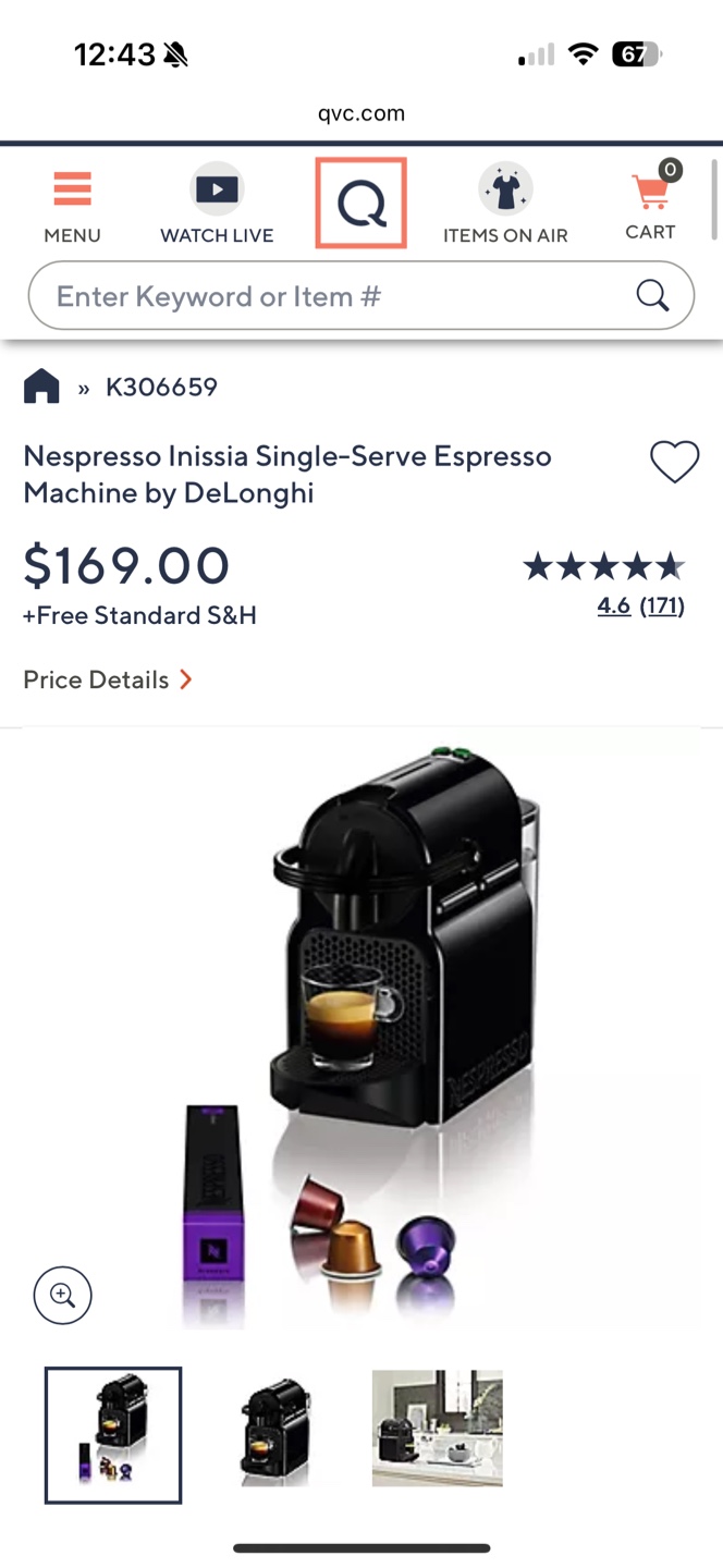 Nespresso Inissia Single-Serve Espresso Machine by DeLonghi - photo 2
