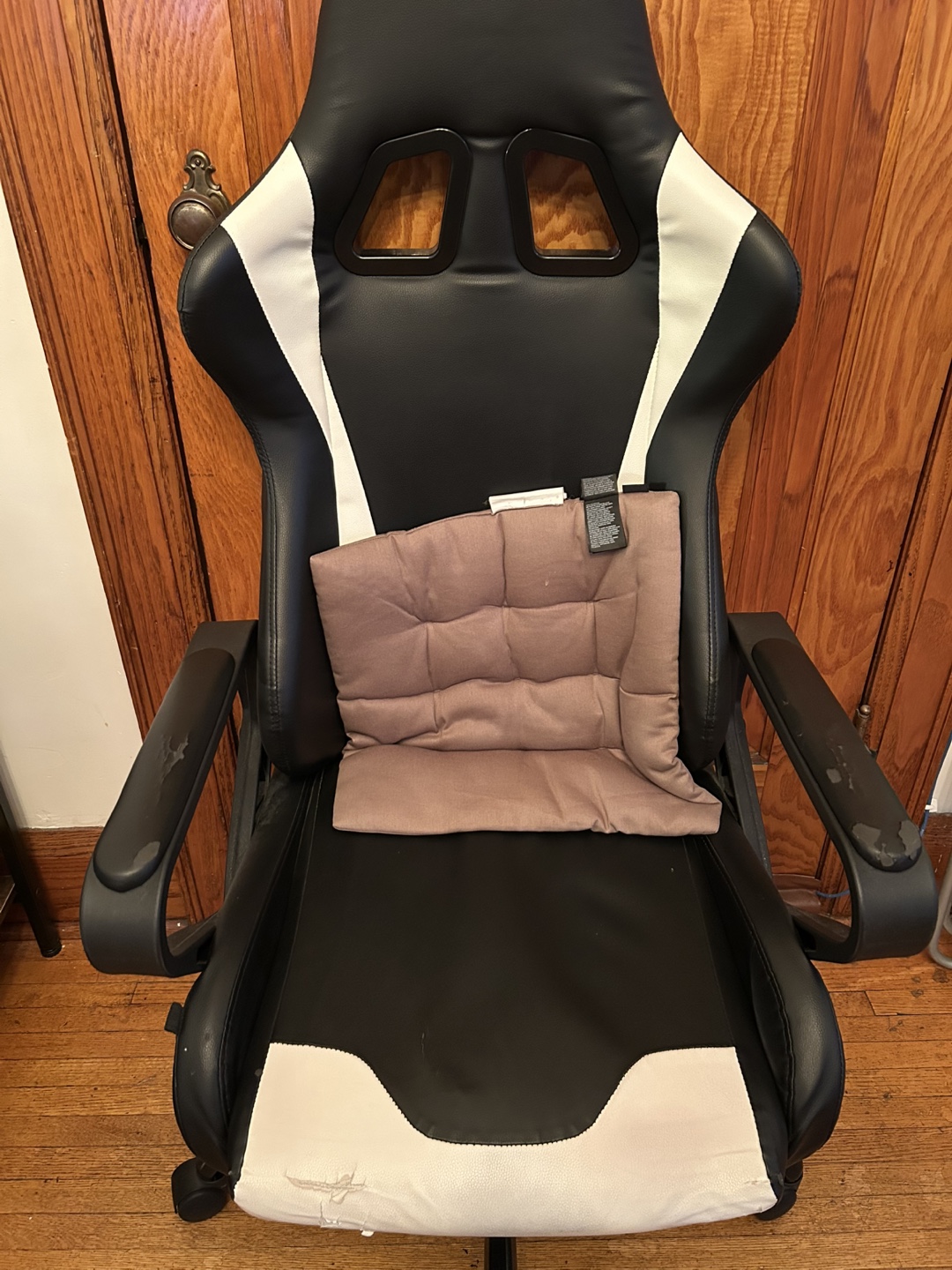 Gaming Chair - Black and White - photo 2