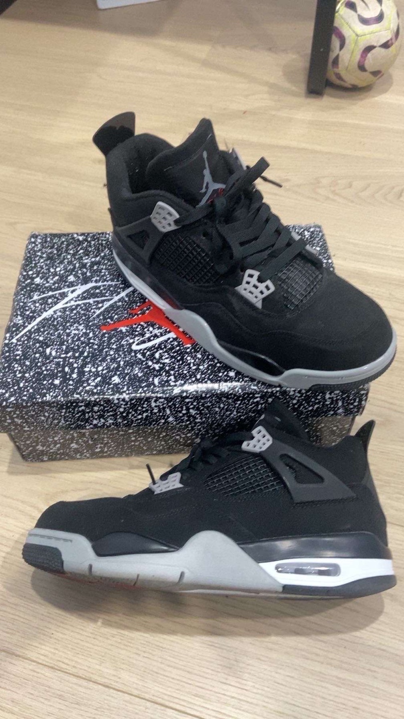 Air Jordan 4 Retro 'Black Canvas’ - photo 2