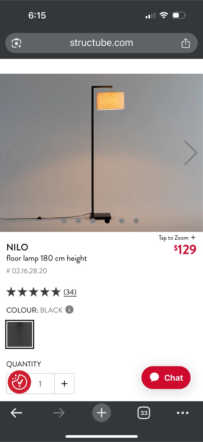 Structube Nilo Floor Lamp