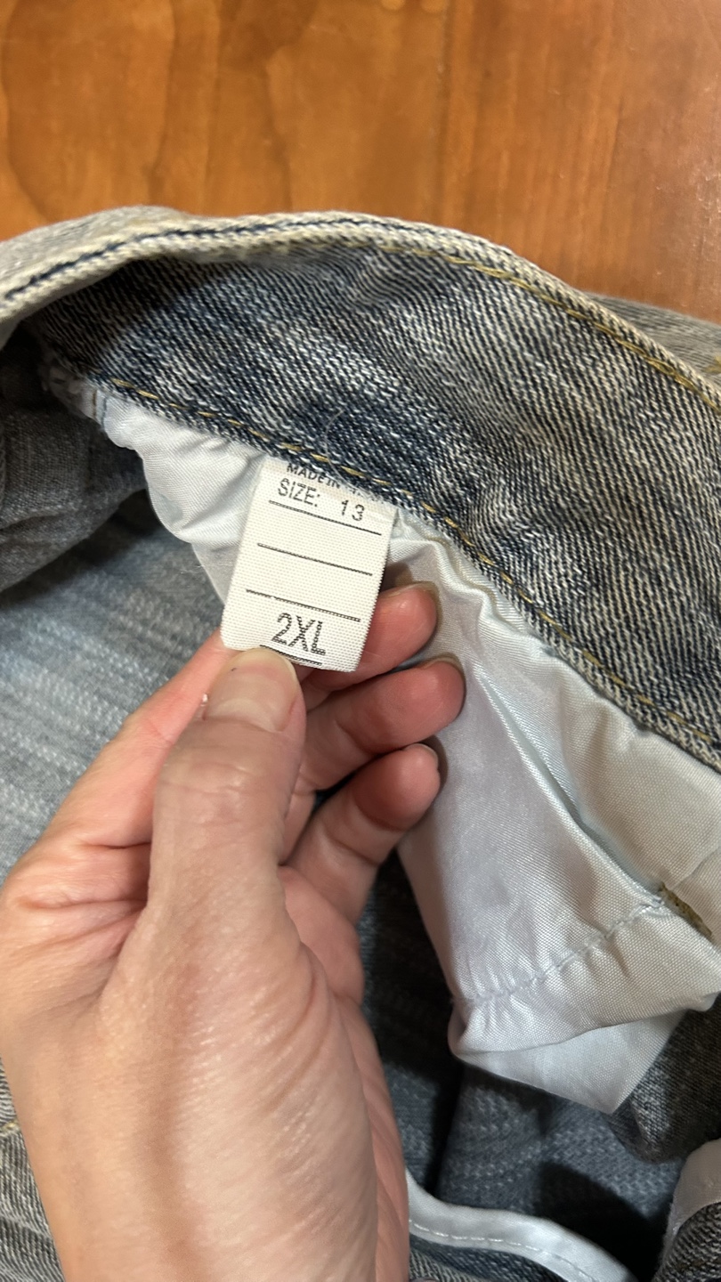 Women's Size 2XL Light Wash Denim Jeans - photo 3