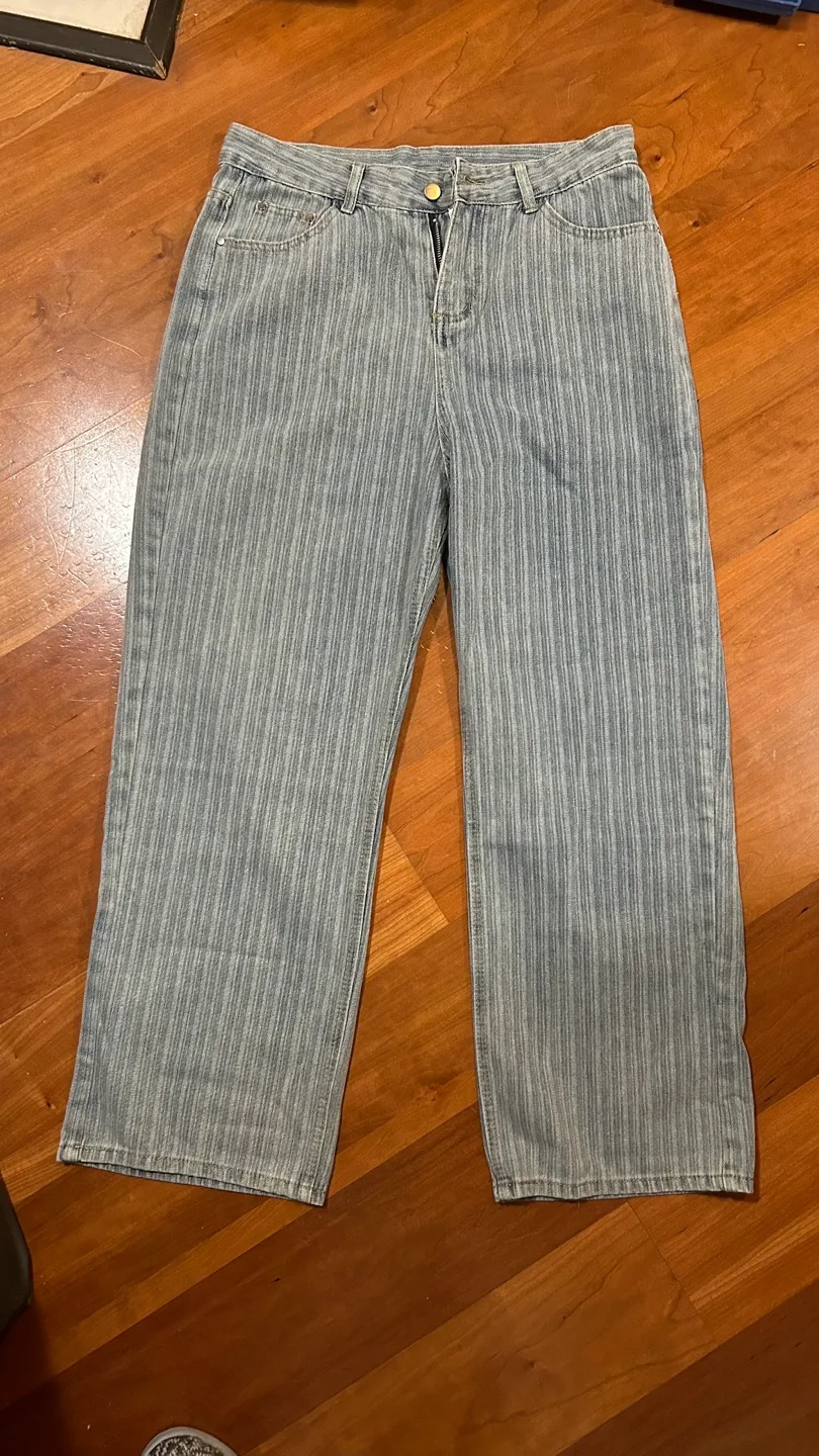 Women's Size 2XL Light Wash Denim Jeans thumbnail