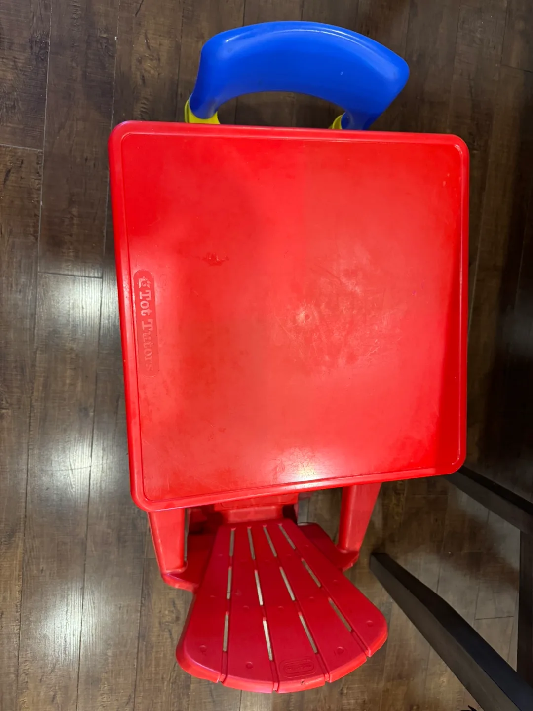 Little Tikes Red Plastic Table and Chair Set thumbnail