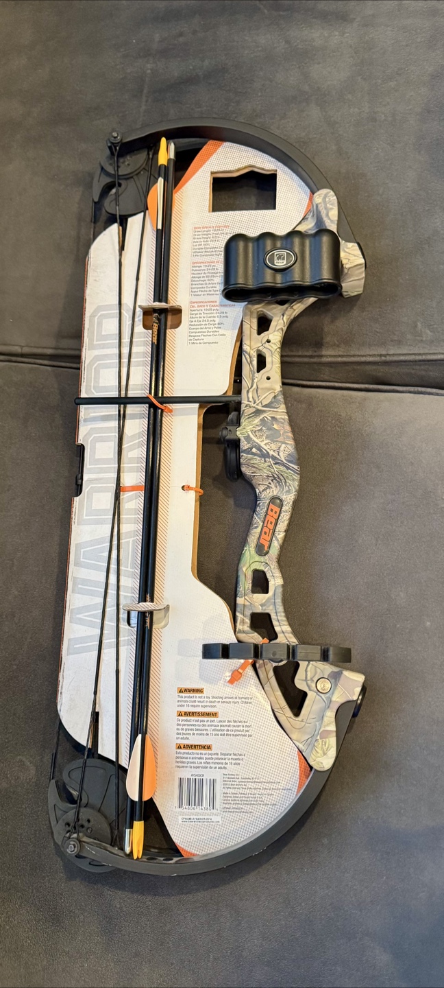 Bear Archery Youth Warrior Compound Bow Set - Right Hand - photo 2