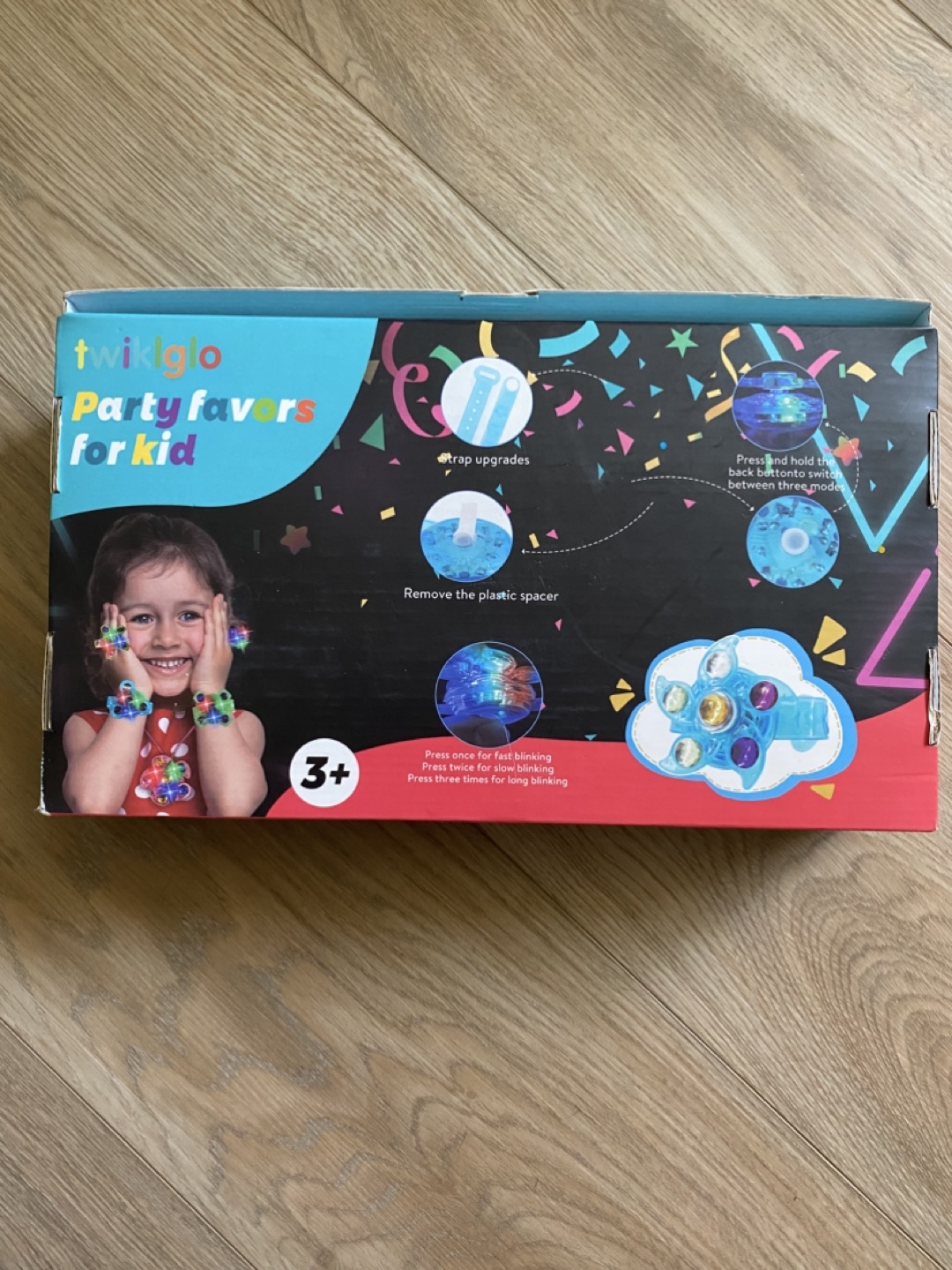 Twklglo LED Fidget Spinner Party Favours for Kids (36 pieces)