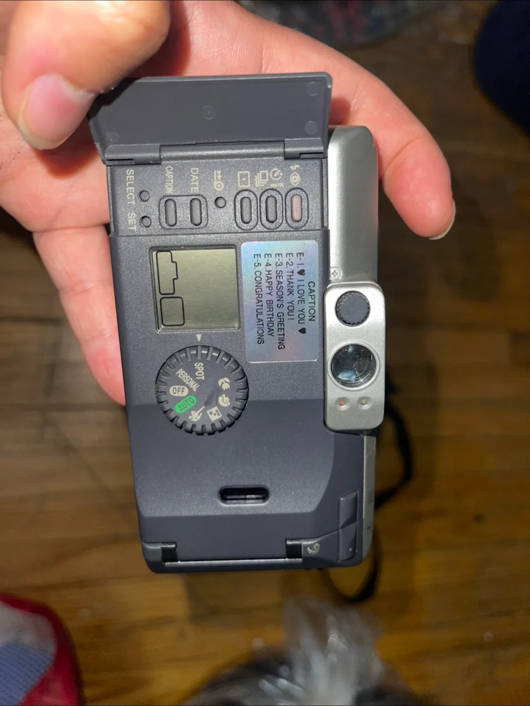 Vintage Canon Sure Shot 35mm Film Camera with Case image indicator(4)