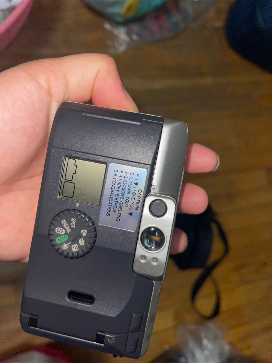 Vintage Canon Sure Shot 35mm Film Camera with Case image indicator(2)