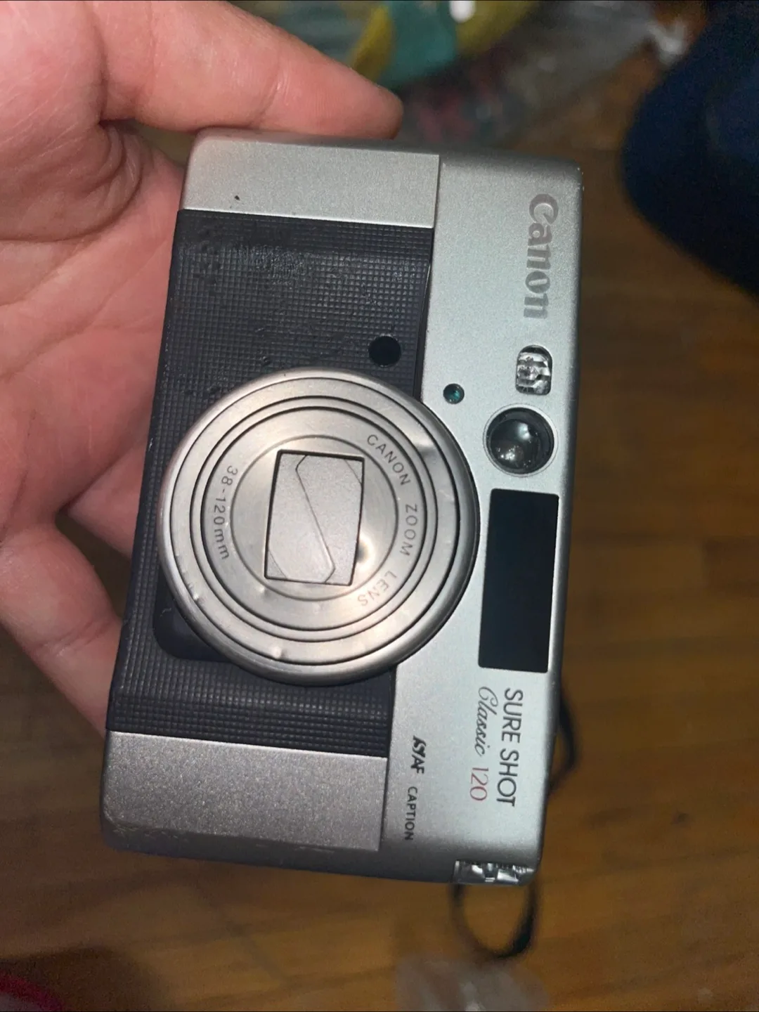 Vintage Canon Sure Shot 35mm Film Camera with Case image indicator(7)