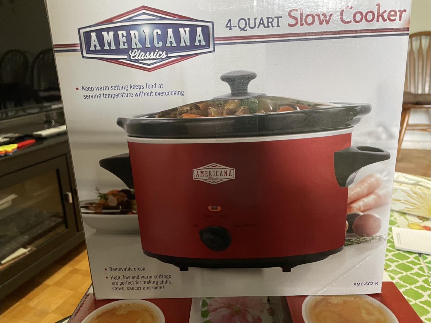 Americana Classics 4-Quart Slow Cooker - photo 2