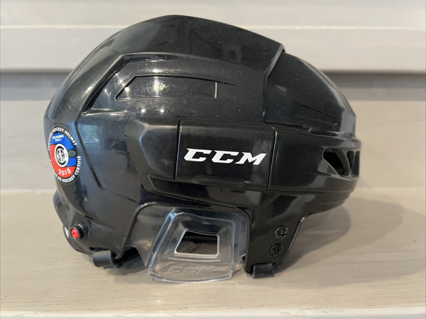 CCM JR Hockey Helmet - Black - Junior Size - photo 4