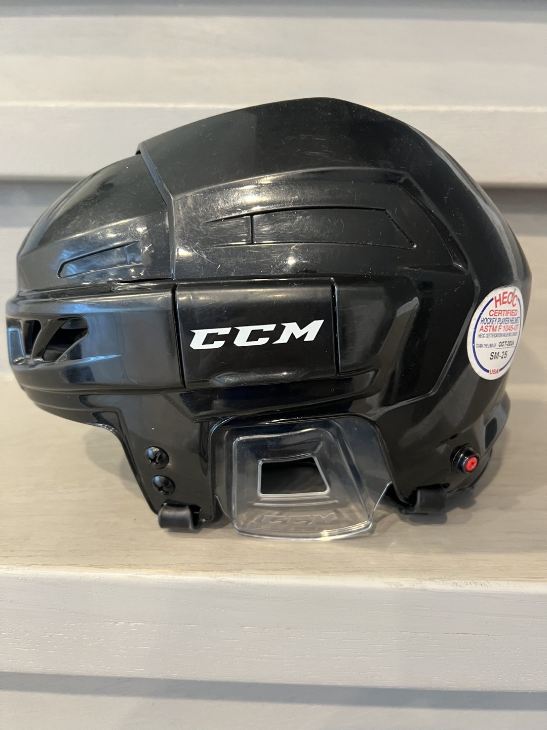 CCM JR Hockey Helmet - Black - Junior Size - photo 2