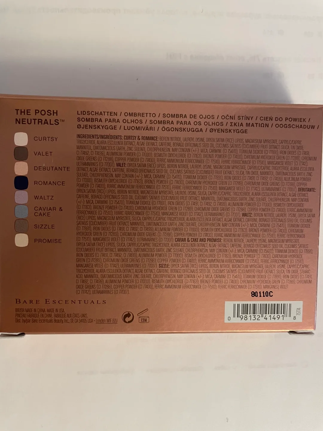 bareMinerals The Posh Neutrals Eyeshadow Palette image indicator(4)