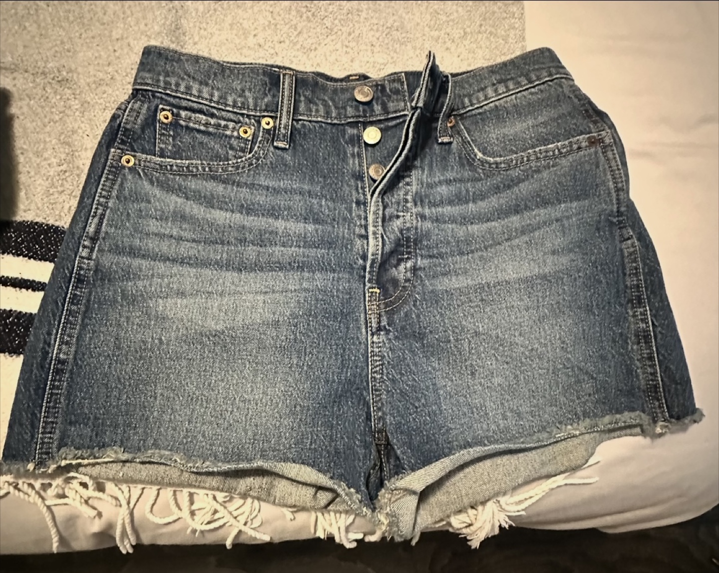 GAP High-Waisted Denim Shorts