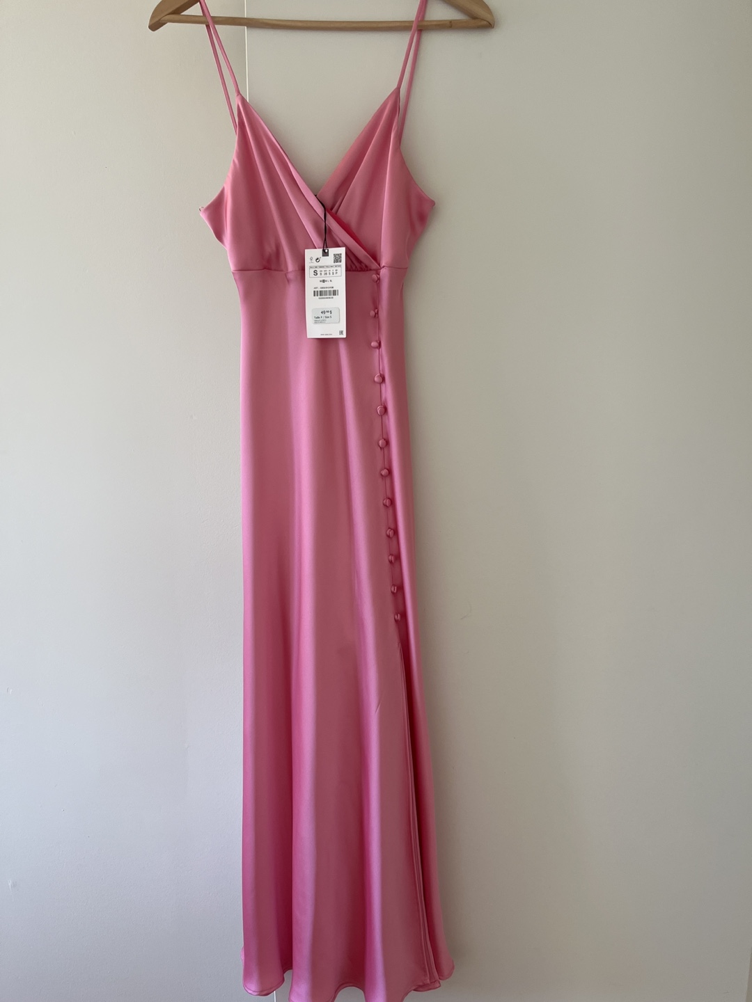 Pink Zara Slip Dress Size Small