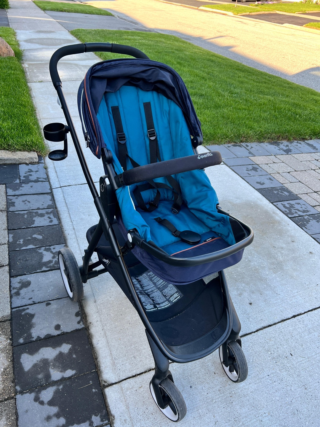 Evenflo gold sensor safe Infant Car Seat & Stroller Set
