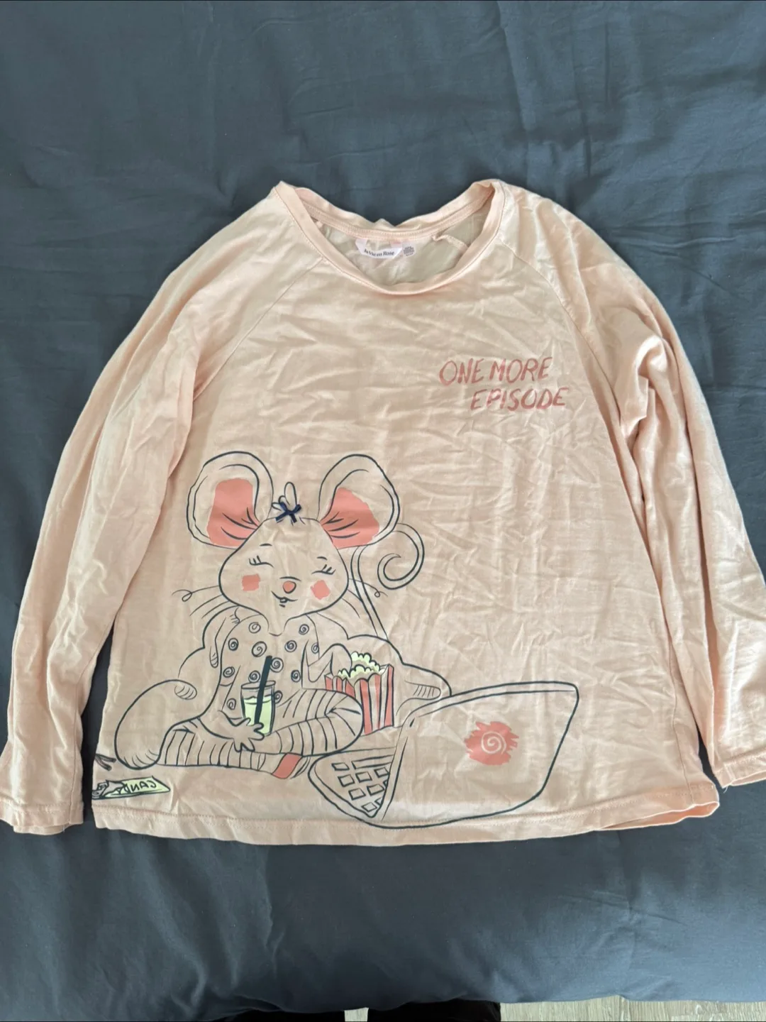 La Vie en Rose Girls' Long Sleeve T-Shirt Size M/M thumbnail