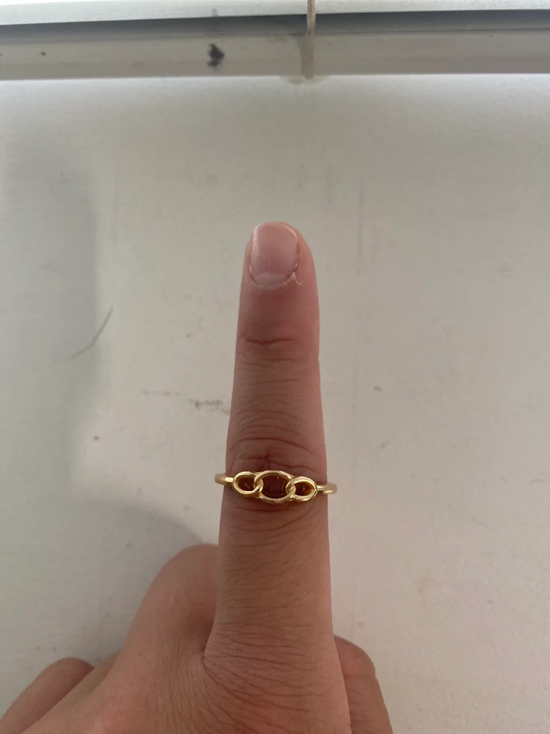 Gold Chain Link Ring thumbnail