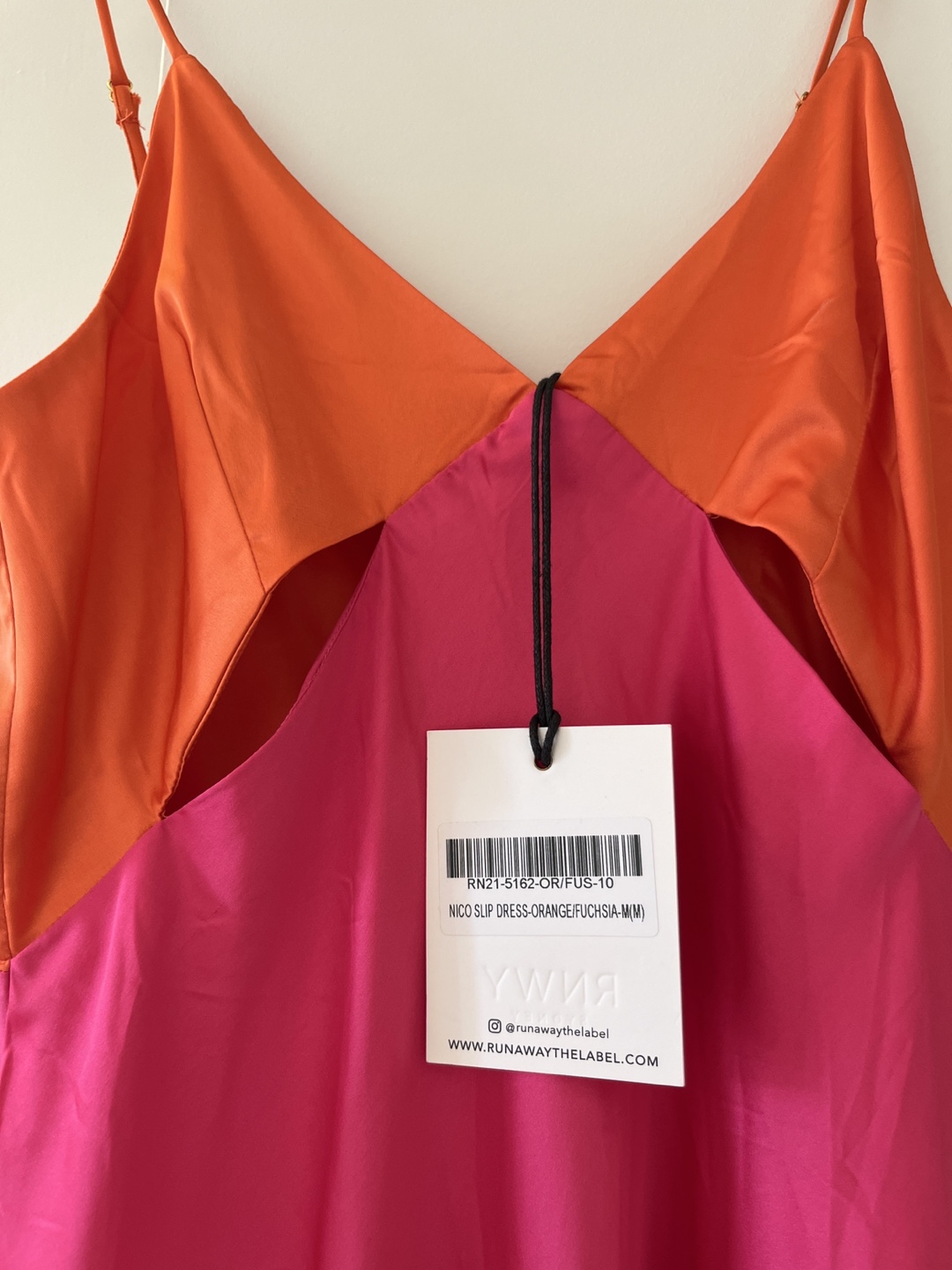 Runaway the Label Nico Slip Dress Sz M - photo 2