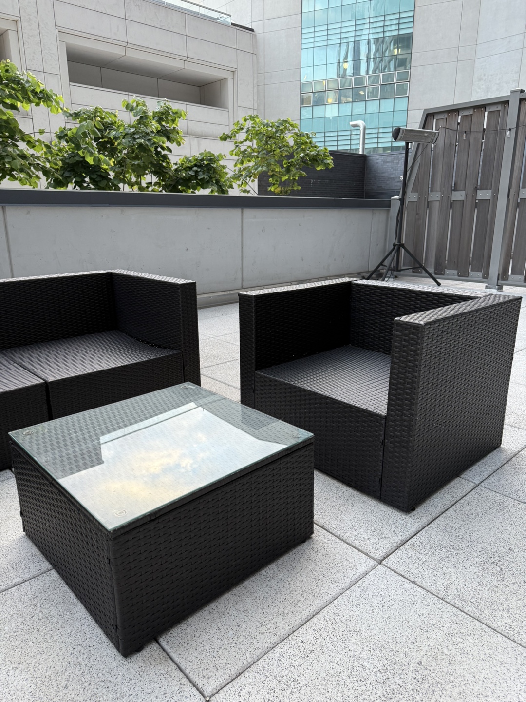 Outdoor Patio Sectional Set - Brown Wicker - photo 3