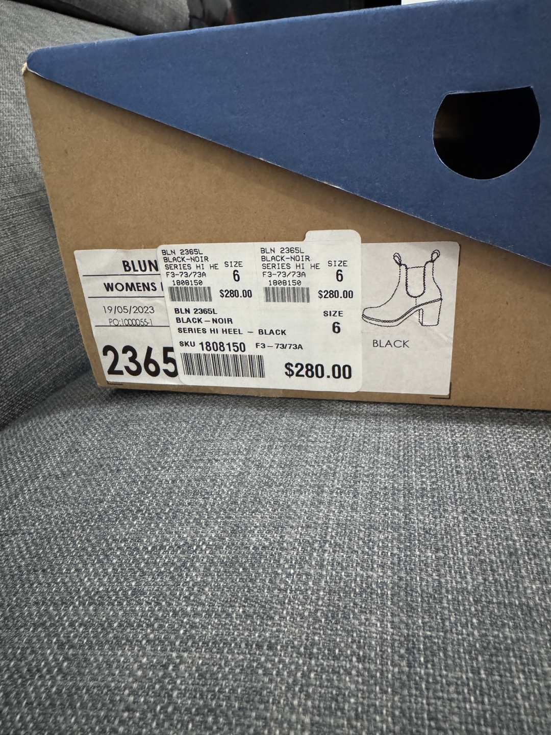 Blundstone Women's Series Hi Heel Chelsea Boots - Size 6 - photo 2