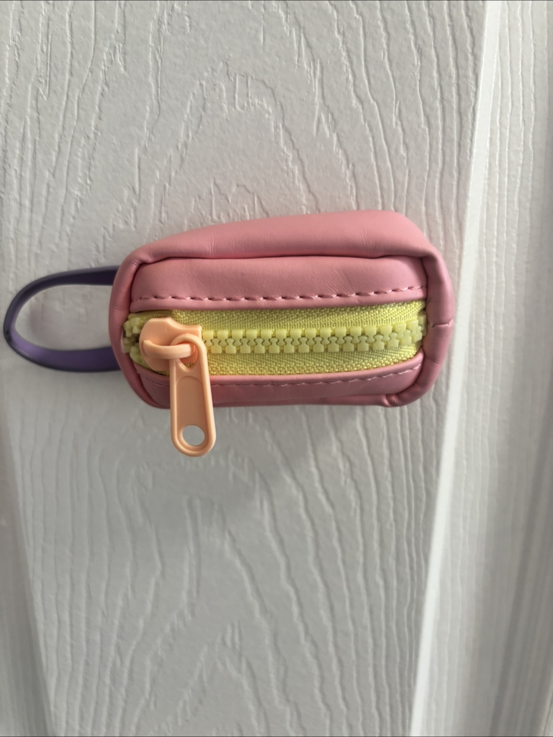 Adorable Pastel Pink and Mint Crossbody Bag with Matching Pouch - photo 3
