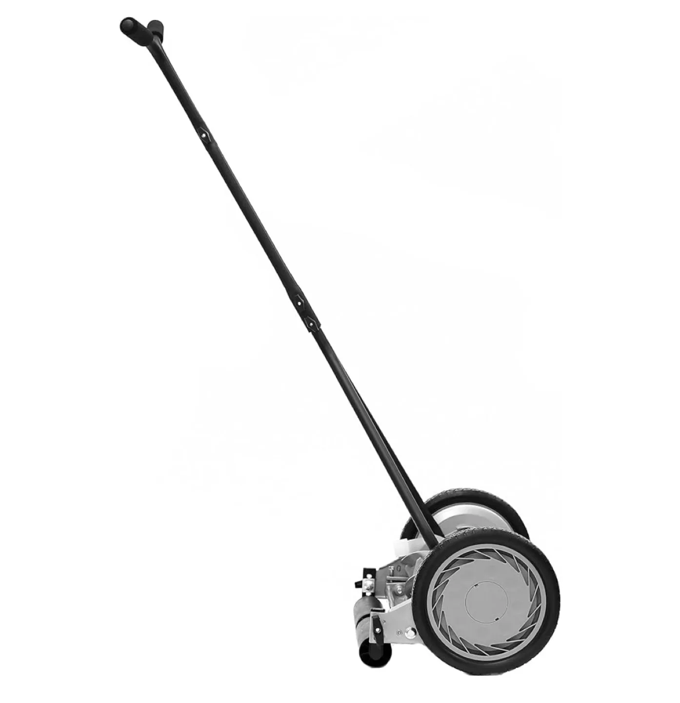 BNIB Unused Manual Alloy Steel Push Lawn Mower 16” Reel image indicator(6)