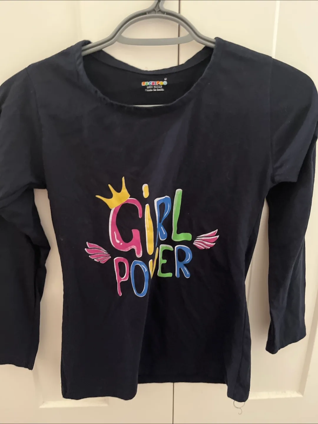 Set of 4 t shirts long sleeve 11 to 12 years image indicator(2)