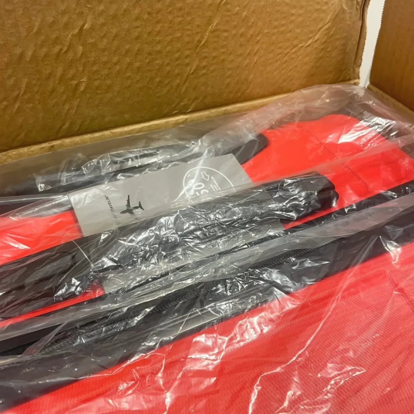 3-Piece Luggage Set - Brand New Red Suitcases image indicator(3)