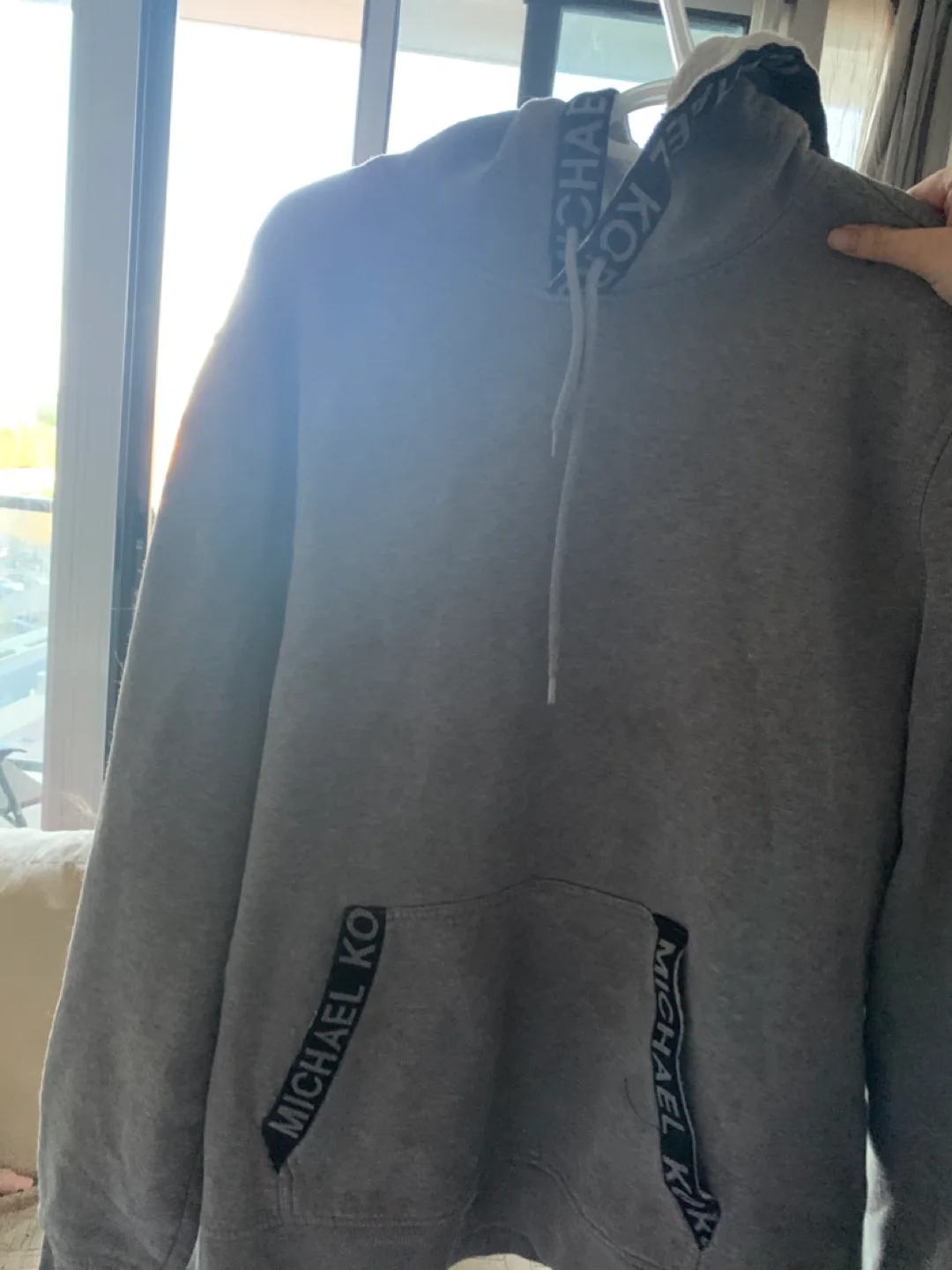 Michael Kors Grey Hoodie Size XL