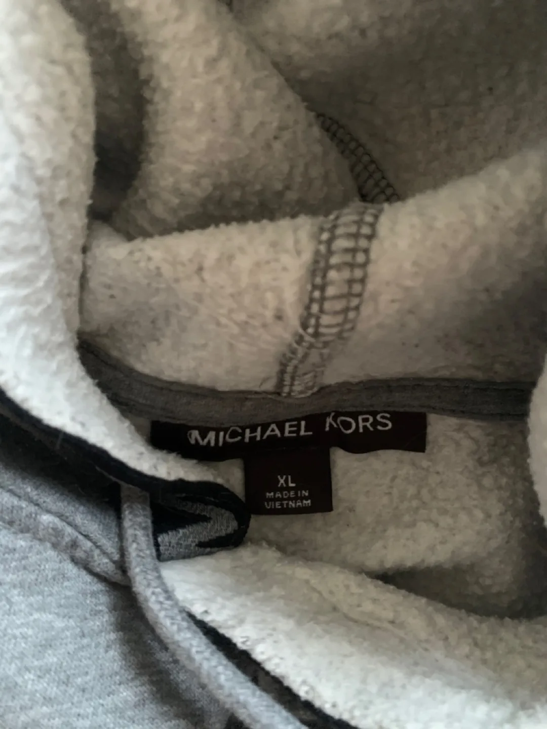 Michael Kors Grey Hoodie Size XL image indicator(3)