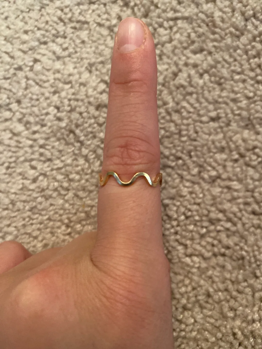 Gold Wave Ring thumbnail