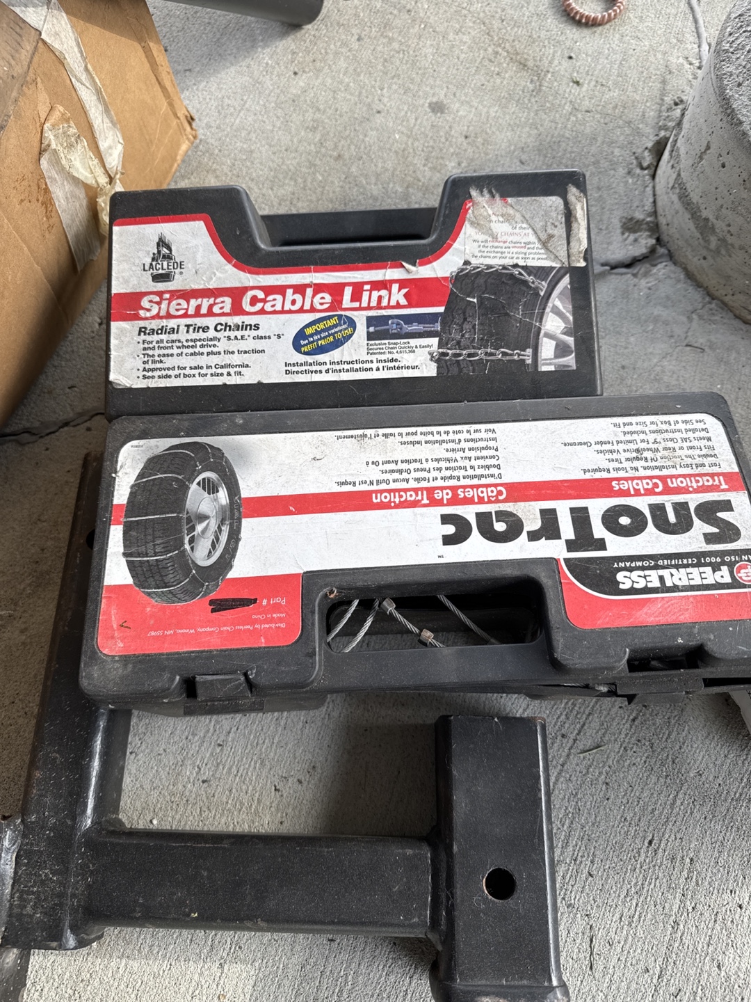 Peerless SnoTrac Sierra Cable Link Radial Tire Chains
