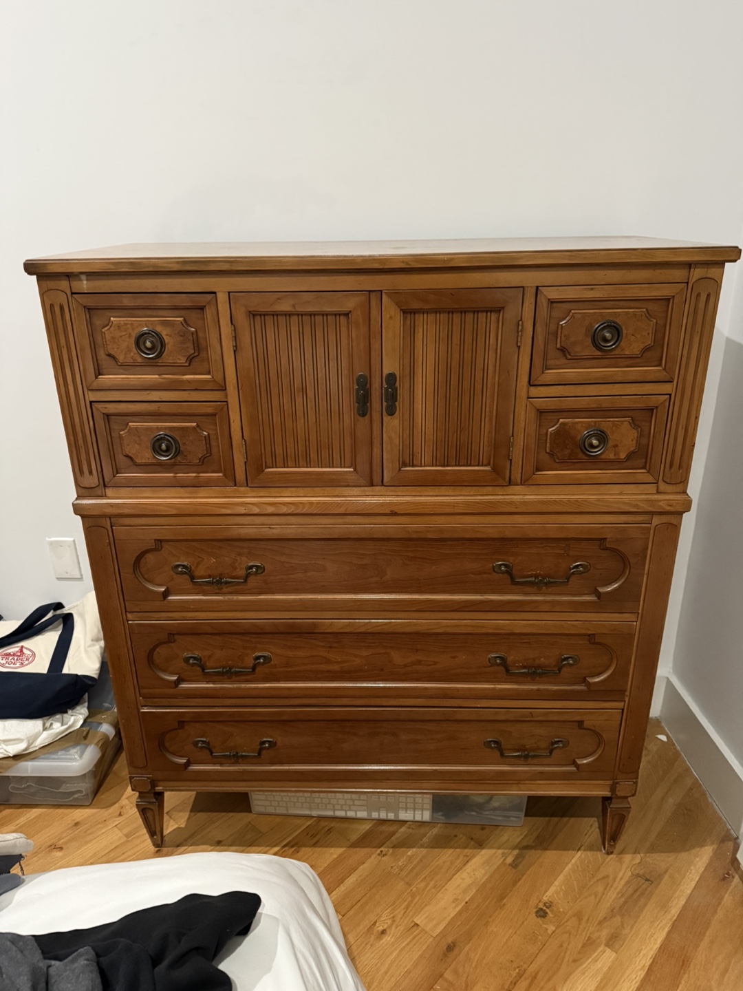 Dresser - Seven Drawer Gentleman's Chest Antique