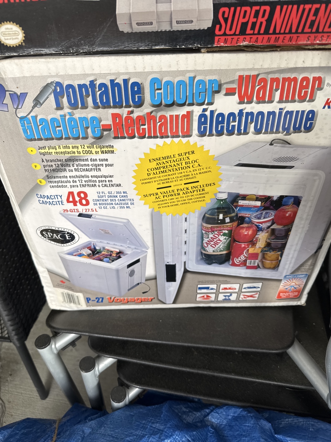 Space Voyager P-27 Portable Cooler-Warmer