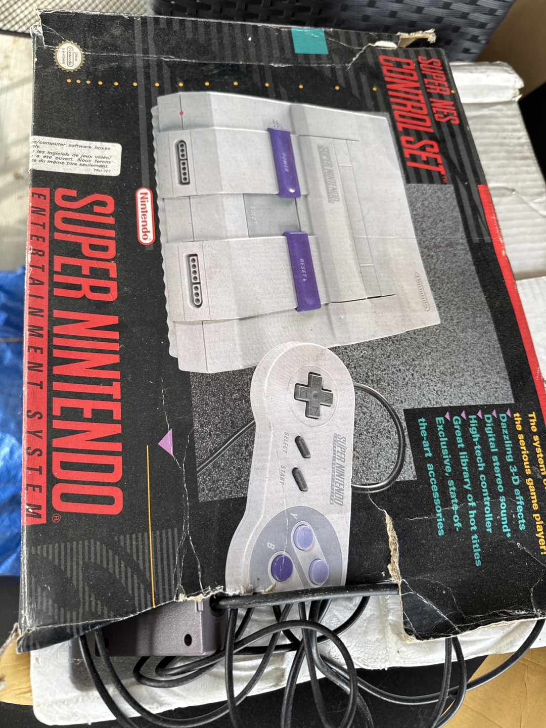 Super Nintendo Entertainment System Control Set